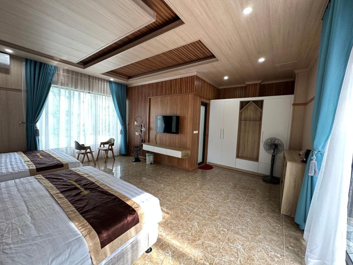 Ngoc Huyen Hotel Tam Ðảo Exterior foto